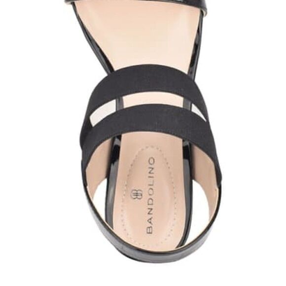 NWT Bandolino Dalia Block Heel Open Toe Sandals 10M - Picture 3 of 11